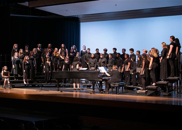 2023 All County Chorus Students Performing